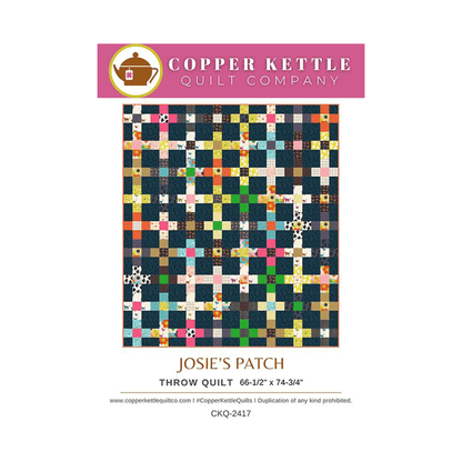 Josie's Patch Quilt Pattern - Sarah Sumbera - CKQ 2417 - Printed Pattern (Preorder)