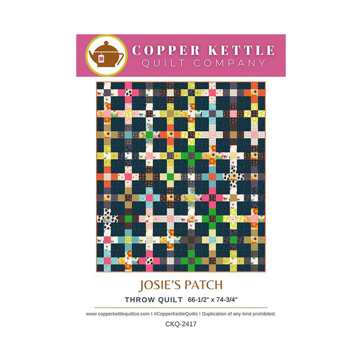 Josie's Patch Quilt Pattern - Sarah Sumbera - CKQ 2417 - Printed Pattern (Preorder)