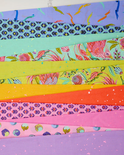Legendary COTTON LAWN Half Yard Bundle by Tula Pink, 12 pieces (preorder)