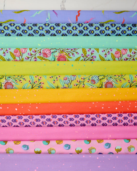 Legendary COTTON LAWN Full Yard Bundle by Tula Pink, 12 pieces (preorder)