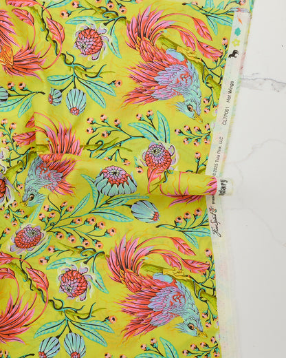 Hot Wings in Apple COTTON LAWN - Legendary by Tula Pink - Half Yard (Preorder)