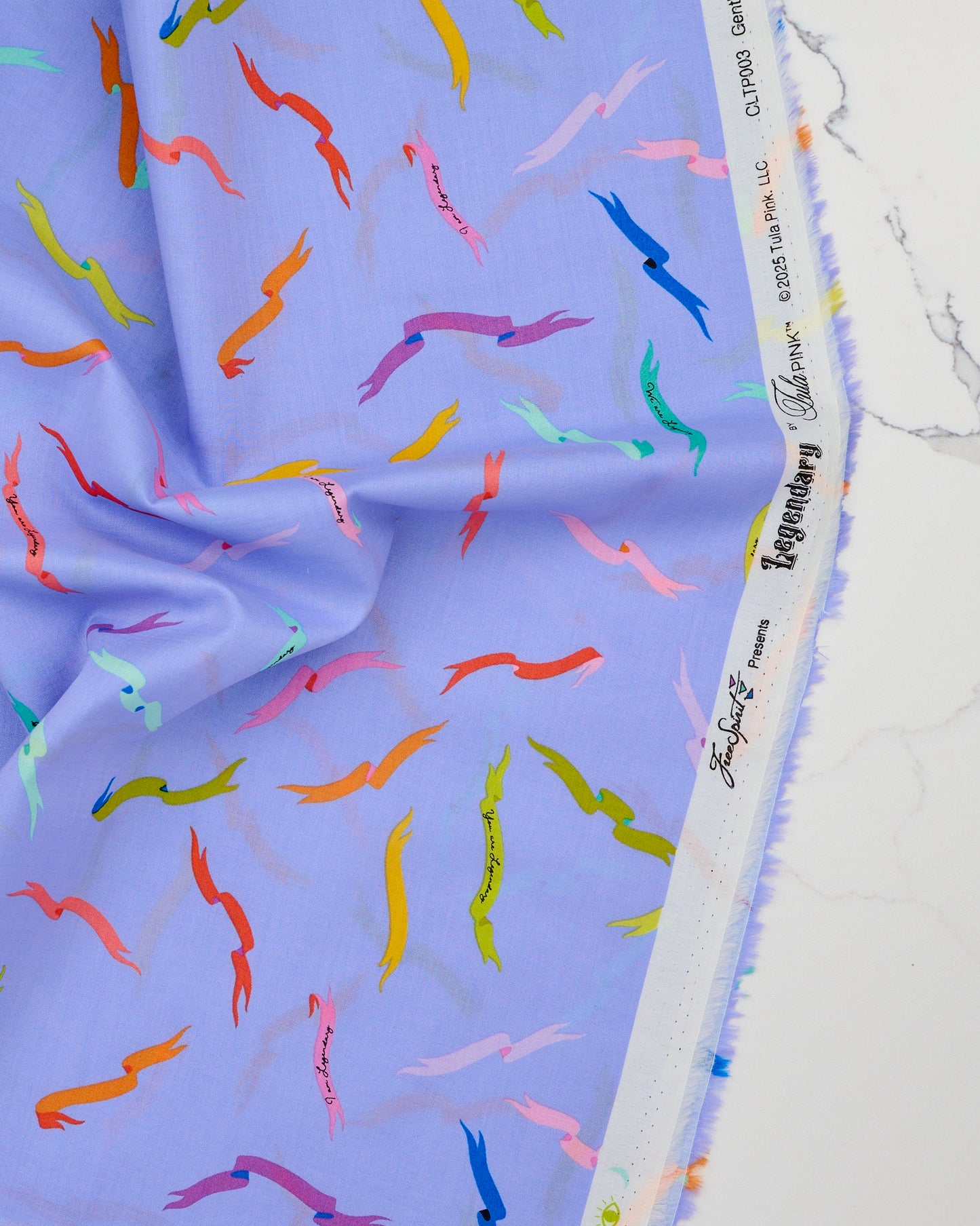 Gentle Reminder in Dream COTTON LAWN - Legendary by Tula Pink - Half Yard (Preorder)