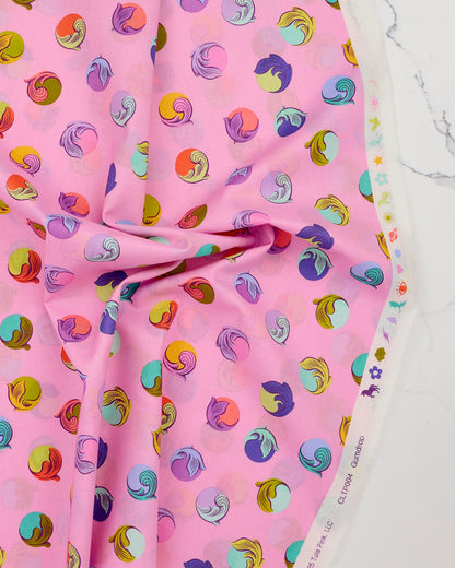 Gumdrop in Wild Orchid COTTON LAWN - Legendary by Tula Pink - Half Yard (Preorder)