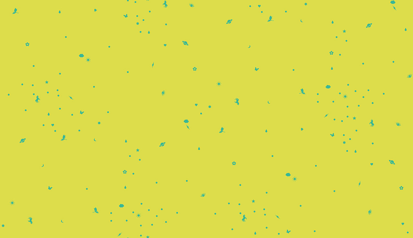 Charmed in Apple cotton lawn fabric, part of the Legendary fabric collection by Tula Pink (SKU: CLTP005.APPLE)