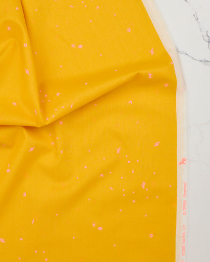 Charmed in Dandelion COTTON LAWN - Legendary by Tula Pink - Half Yard (Preorder)
