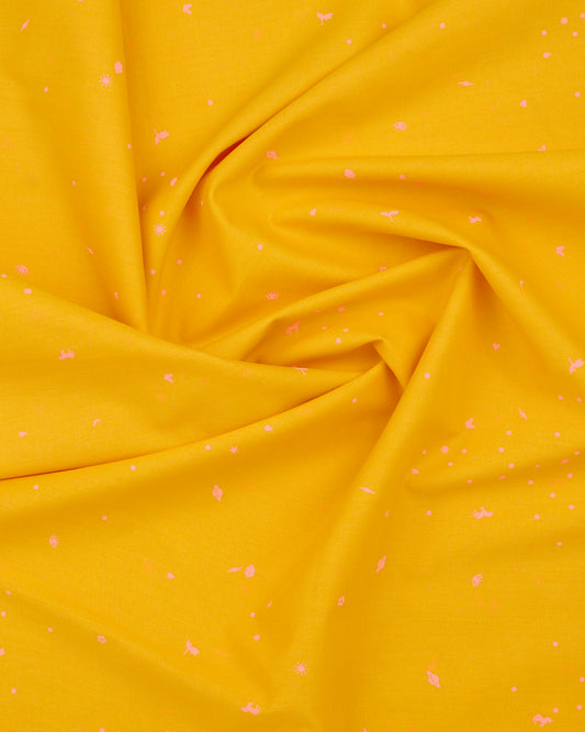 Charmed in Dandelion COTTON LAWN - Legendary by Tula Pink - Half Yard (Preorder)