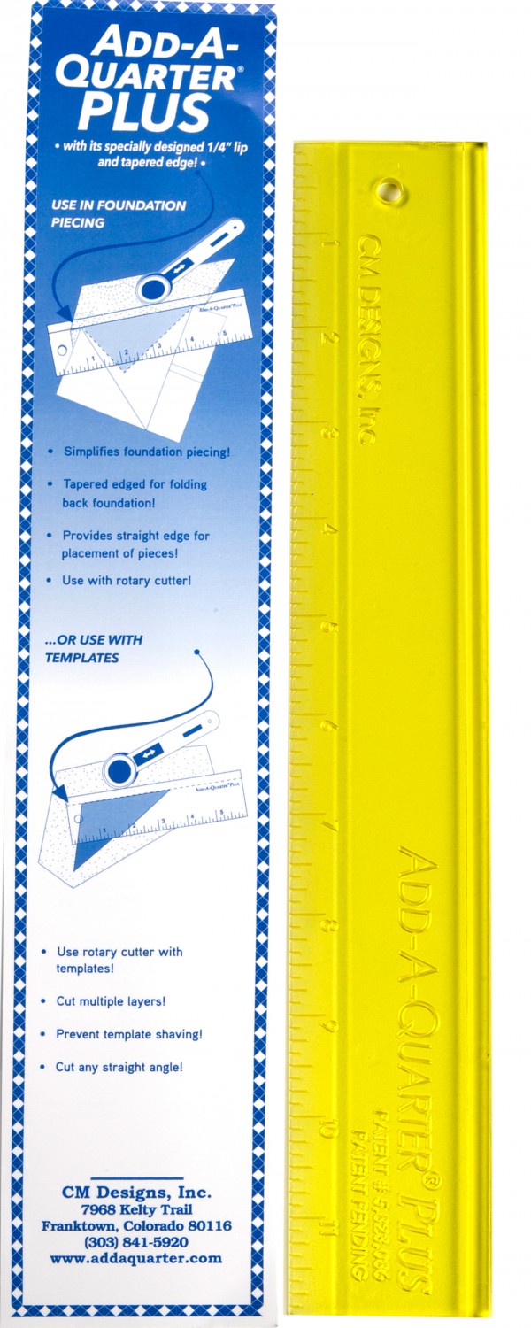 CM Designs - Add a Quarter PLUS - 12" Yellow - CM12PLUS