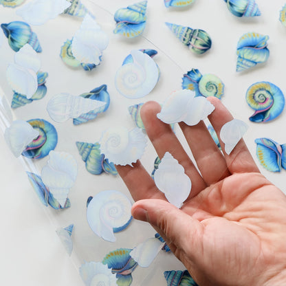 Lil Shelly Vinyl - Floral Reef by Tula Pink - 18" x 25" (Preorder)