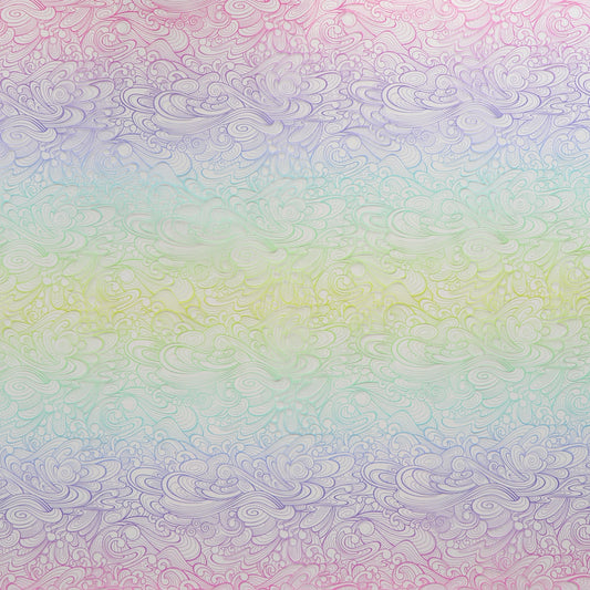 Making Waves Vinyl - Floral Reef by Tula Pink - 18" x 25" (Preorder)