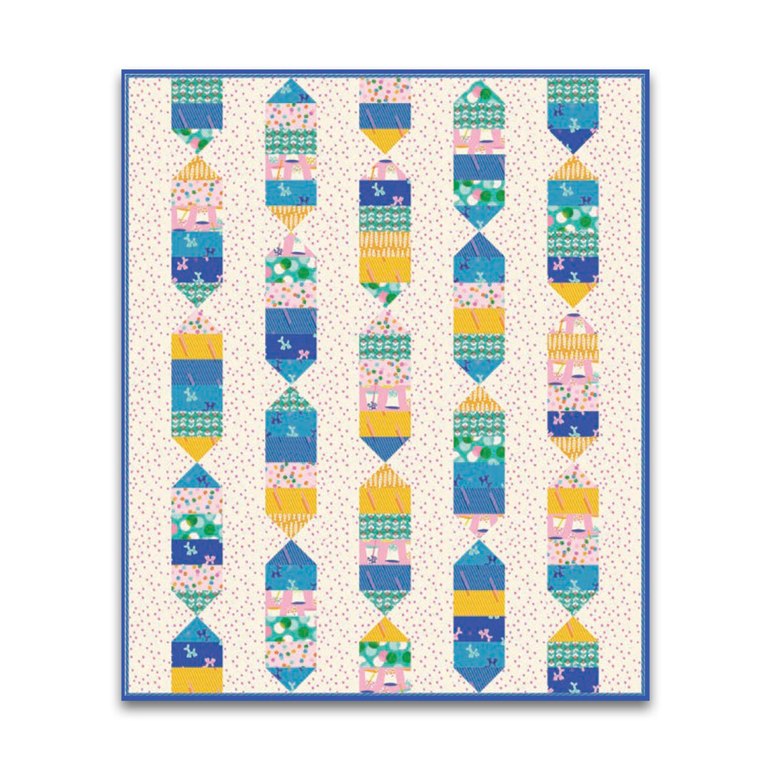 PREORDER - Eye Candy - Candy Stripes - Quilt Kit - Fabric Only - EYECANDY_CANDYSTRIPES_KIT