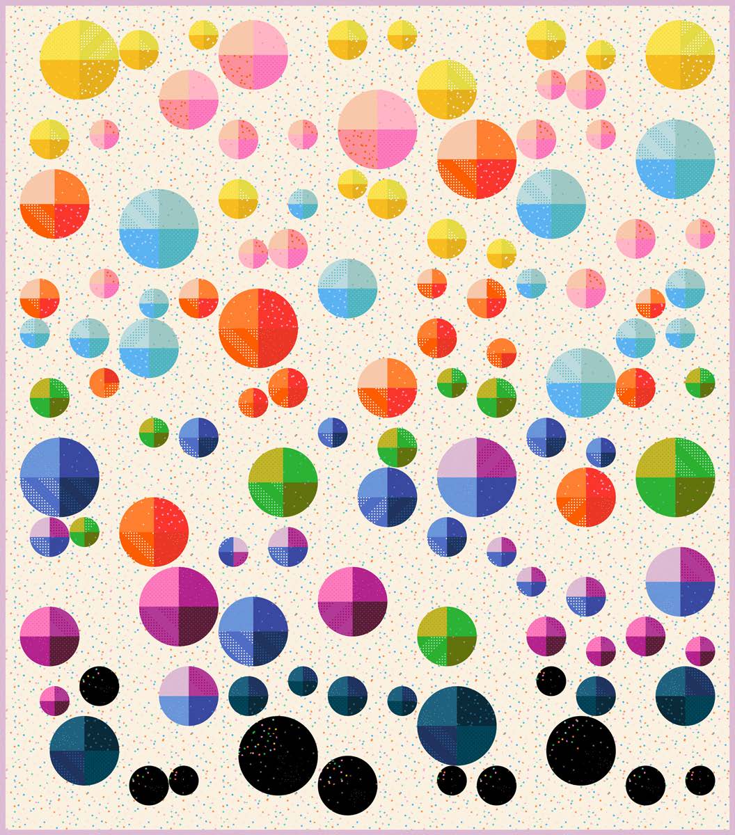 Carbonation Fabric-Only Quilt Kit (Preorder)