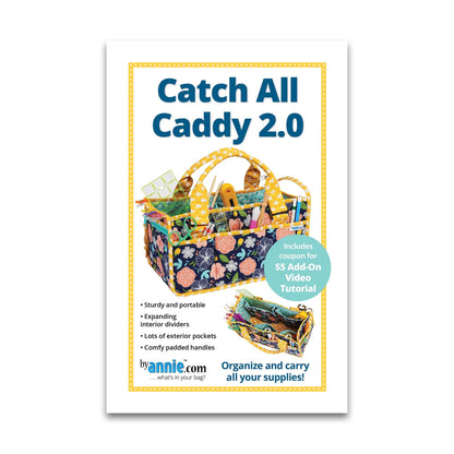Catch All Caddy 2.0 - Patterns by Annie - Paper Pattern - PBA225-2