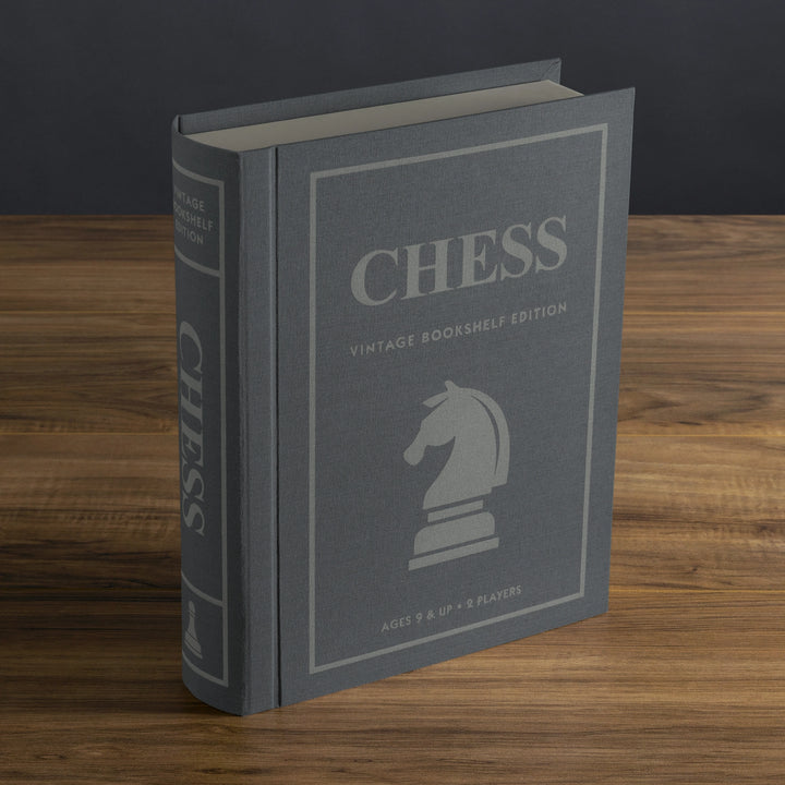 Chess - Vintage Bookshelf Edition - Game Box