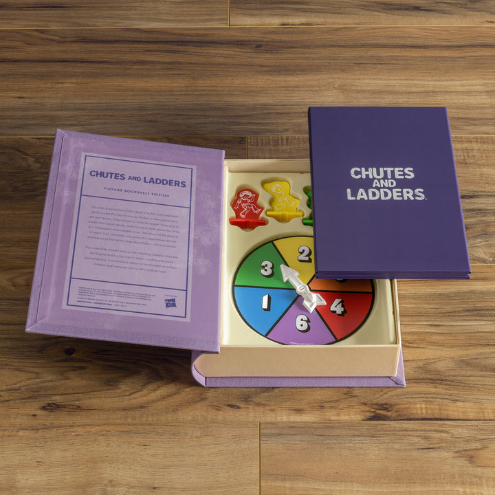 Chutes and Ladders - Vintage Bookshelf Edition - Game Box