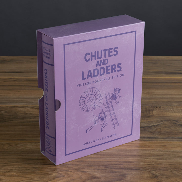 Chutes and Ladders - Vintage Bookshelf Edition - Game Box