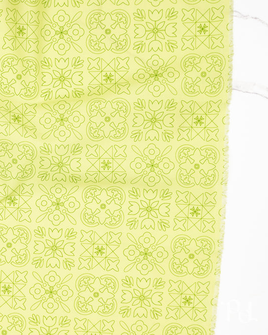 Bandana Light Grass - Color Camp Grove by Alison Glass - Half Yard Fabric (Preorder)