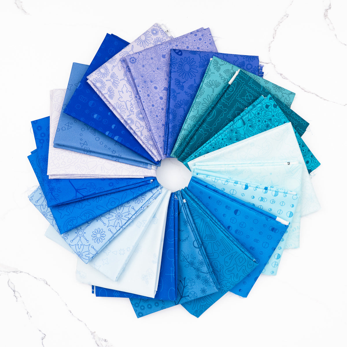 Color Camp Dusk Full Yard Bundle by Alison Glass, 21 pieces (Preorder)
