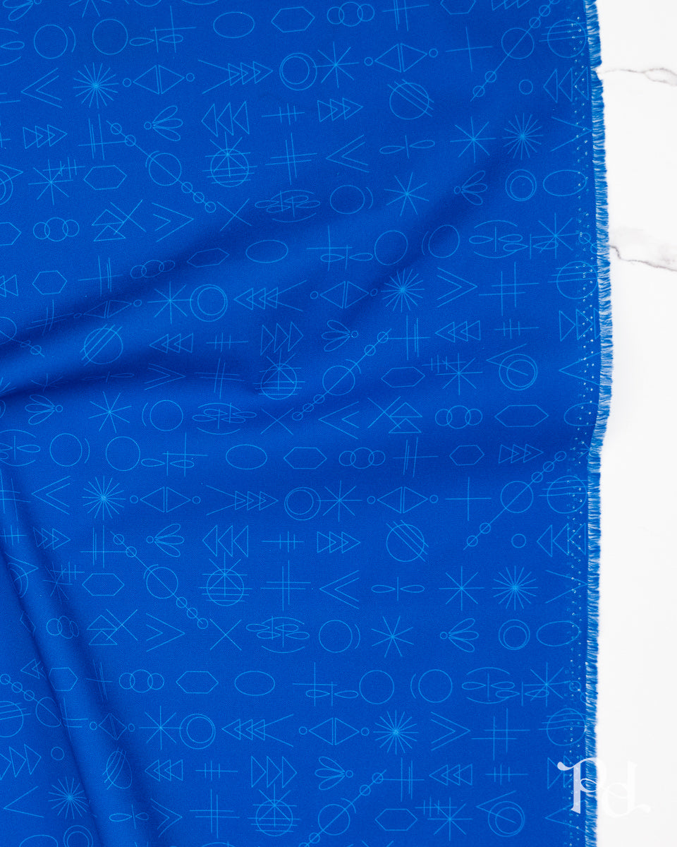 Game Day Dark Pond - Color Camp Dusk by Alison Glass - Half Yard Fabric (Preorder)