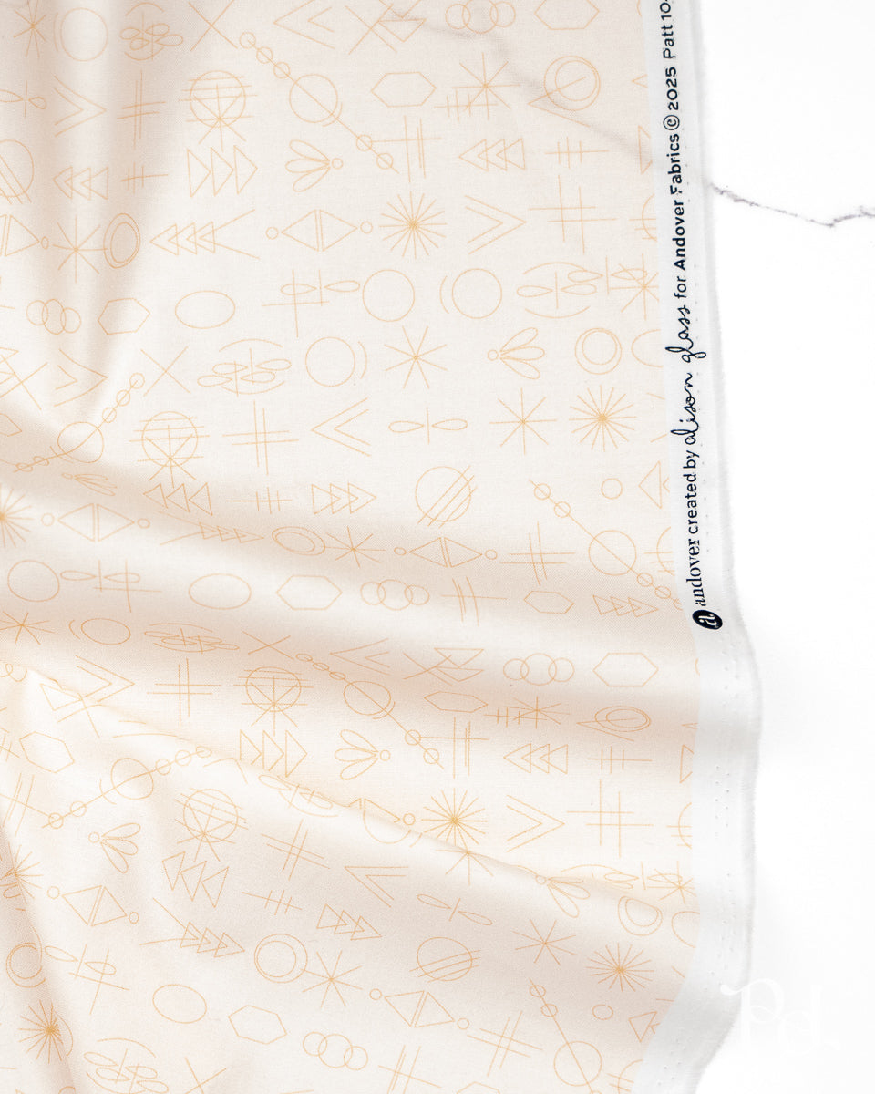 Game Day Lightest Maple - Color Camp Sun by Alison Glass - Half Yard Fabric (Preorder)