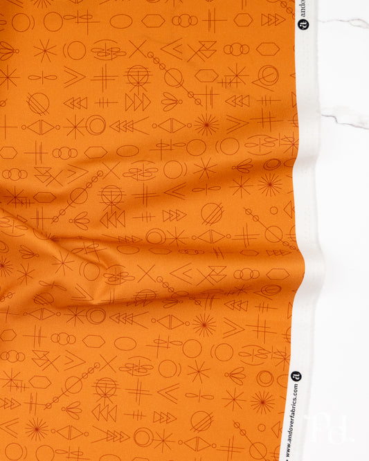 Game Day Muted Tiger - Color Camp Sun by Alison Glass - Half Yard Fabric (Preorder)