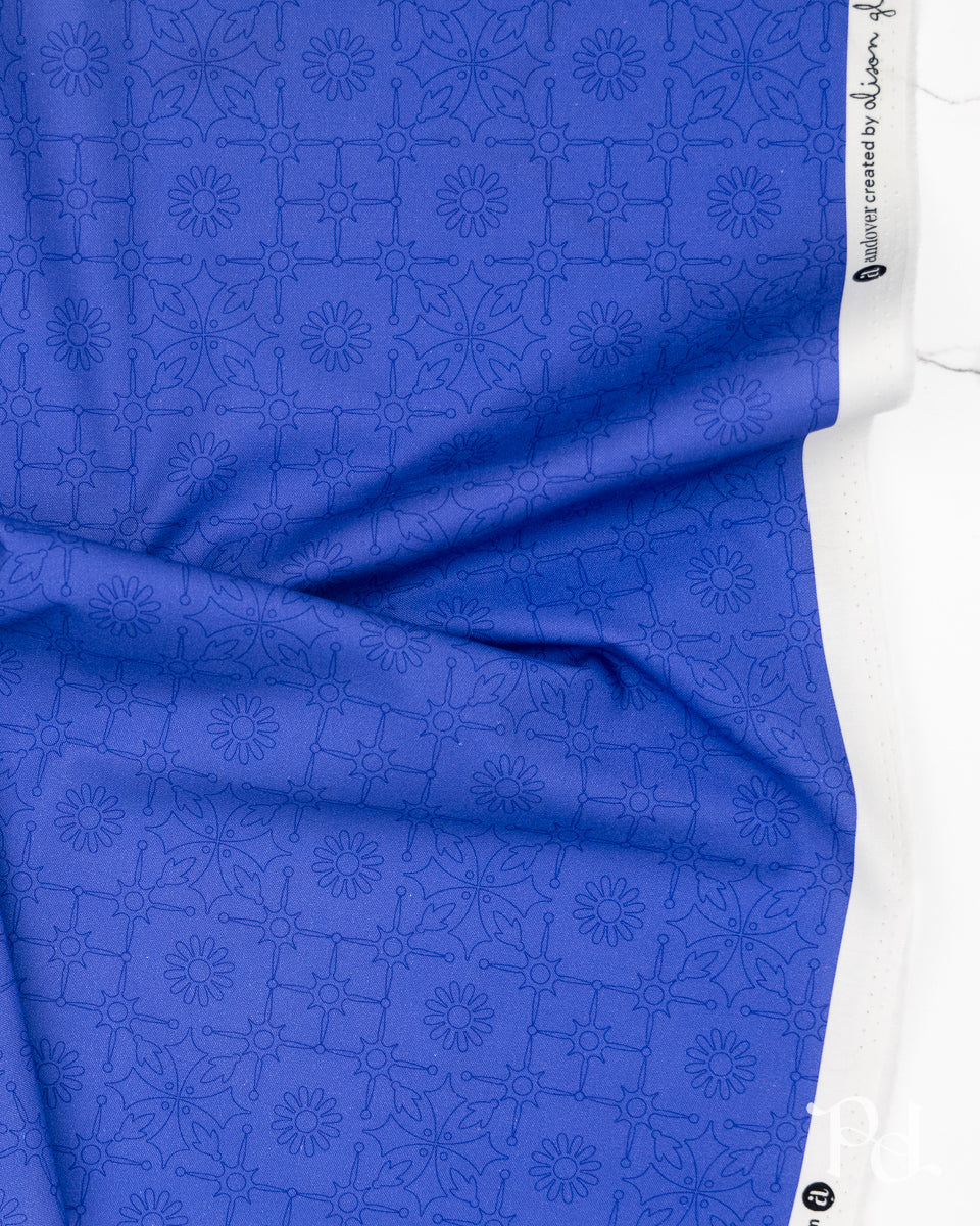 Leatherwork Galaxy - Color Camp Bloom by Alison Glass - Half Yard Fabric (Preorder)