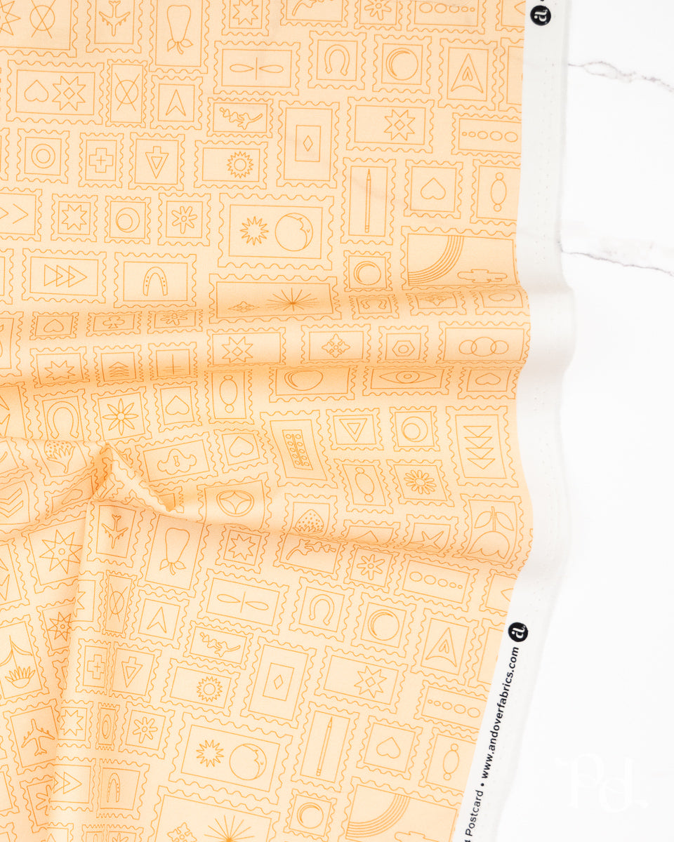Postcard Lighter Maple - Color Camp Sun by Alison Glass - Half Yard Fabric (Preorder)