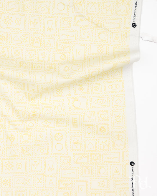Postcard Lightest Lichen - Color Camp Grove by Alison Glass - Half Yard Fabric (Preorder)
