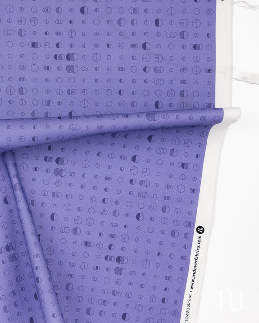 Scout Muted Galaxy - Color Camp Bloom by Alison Glass - Half Yard Fabric (Preorder)