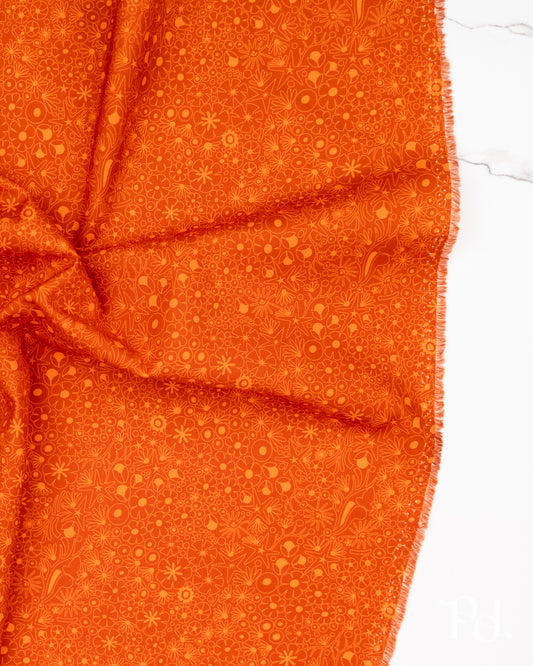 Shallows Dark Tiger - Color Camp Sun by Alison Glass - Half Yard Fabric (Preorder)
