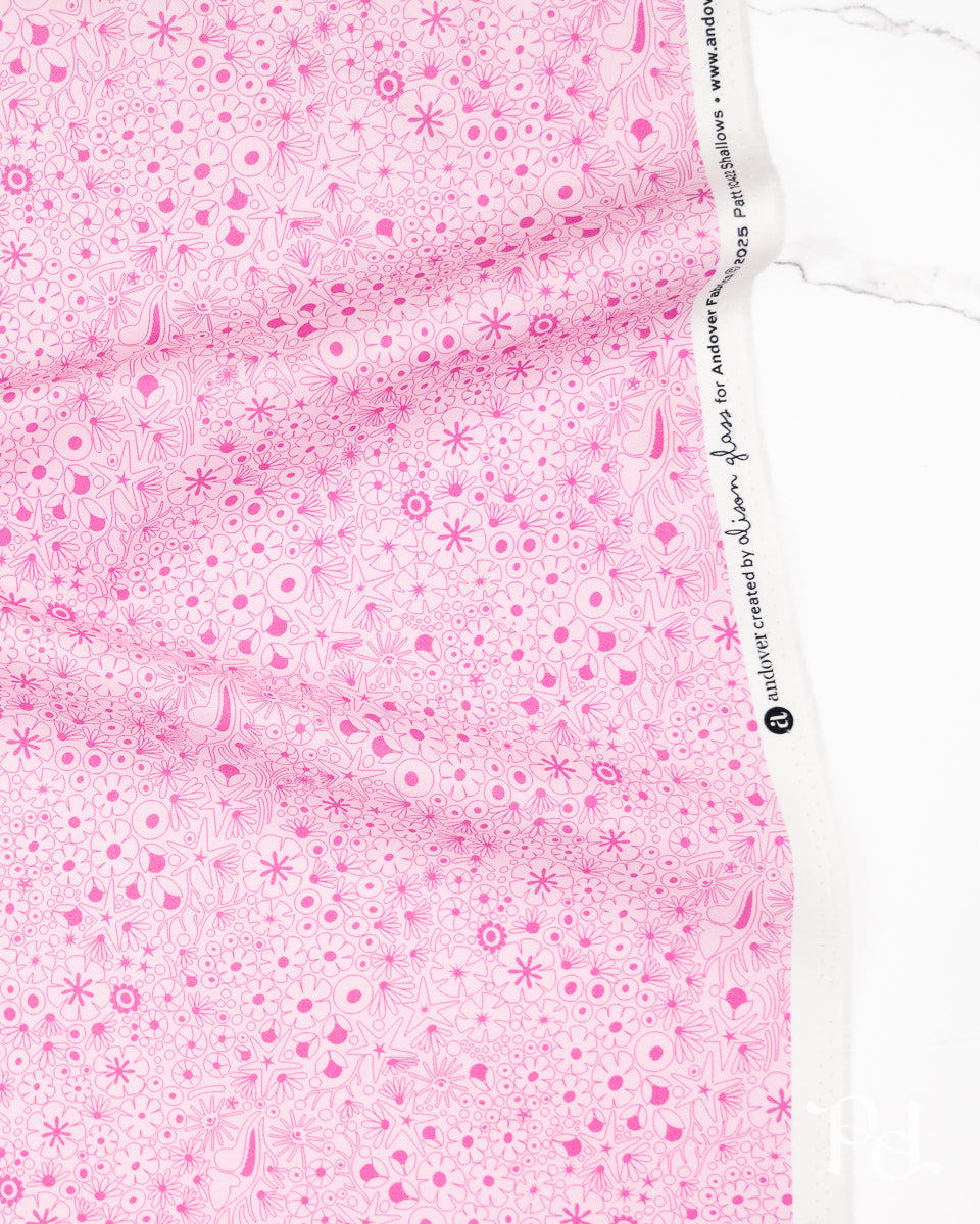 Shallows Lighter Cabbage - Color Camp Bloom by Alison Glass - Half Yard Fabric (Preorder)