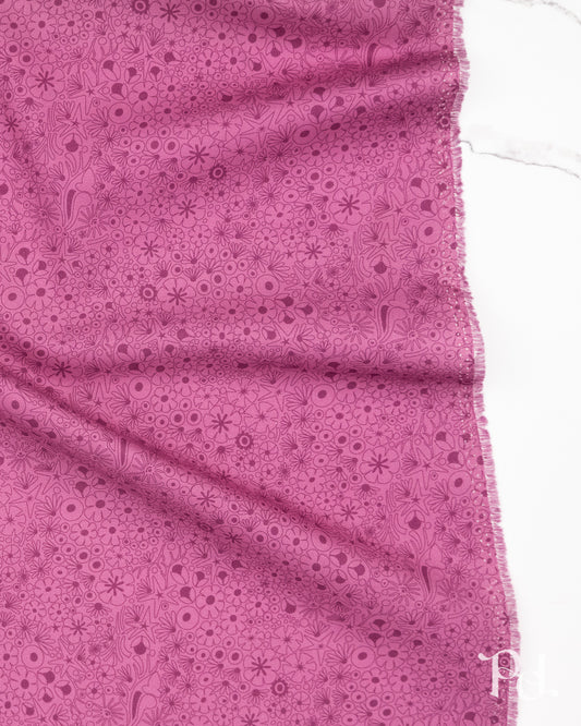 Shallows Muted Peony - Color Camp Bloom by Alison Glass - Half Yard Fabric (Preorder)