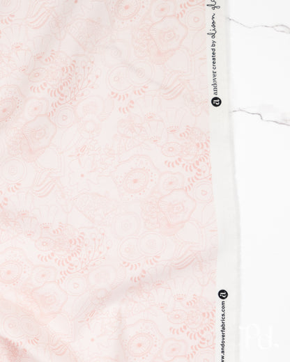 Tangle Lightest Poppy - Color Camp Sun by Alison Glass - Half Yard Fabric (Preorder)