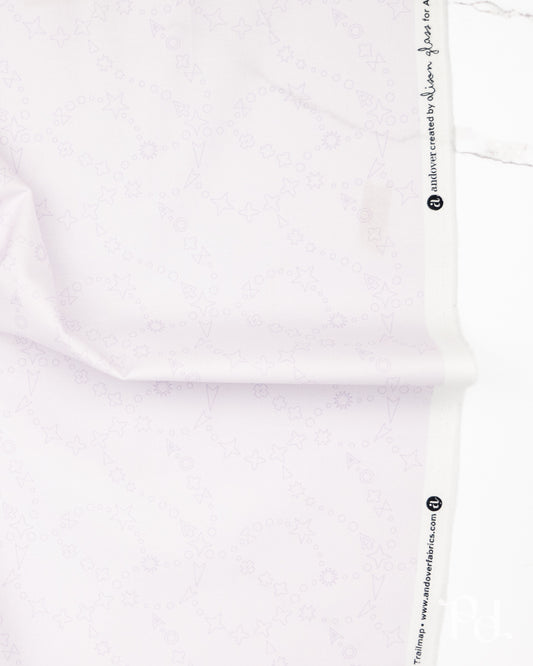Trail Map Lightest Pansy - Color Camp Bloom by Alison Glass - Half Yard Fabric (Preorder)