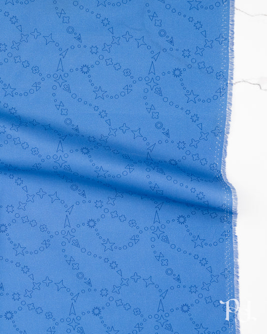 Trail Map Muted Blueberry - Color Camp Dusk by Alison Glass - Half Yard Fabric (Preorder)
