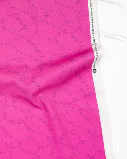 Trail Map Peony - Color Camp Bloom by Alison Glass - Half Yard Fabric (Preorder)