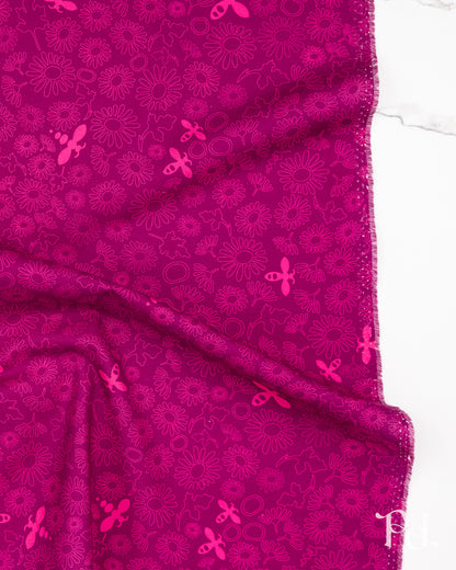 Be Dark Peony - Color Camp Bloom by Alison Glass - Half Yard Fabric (Preorder)