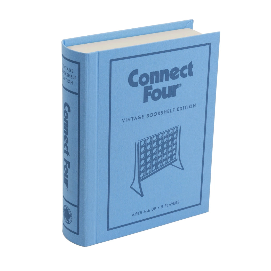 Connect Four - Vintage Bookshelf Edition - Game Box