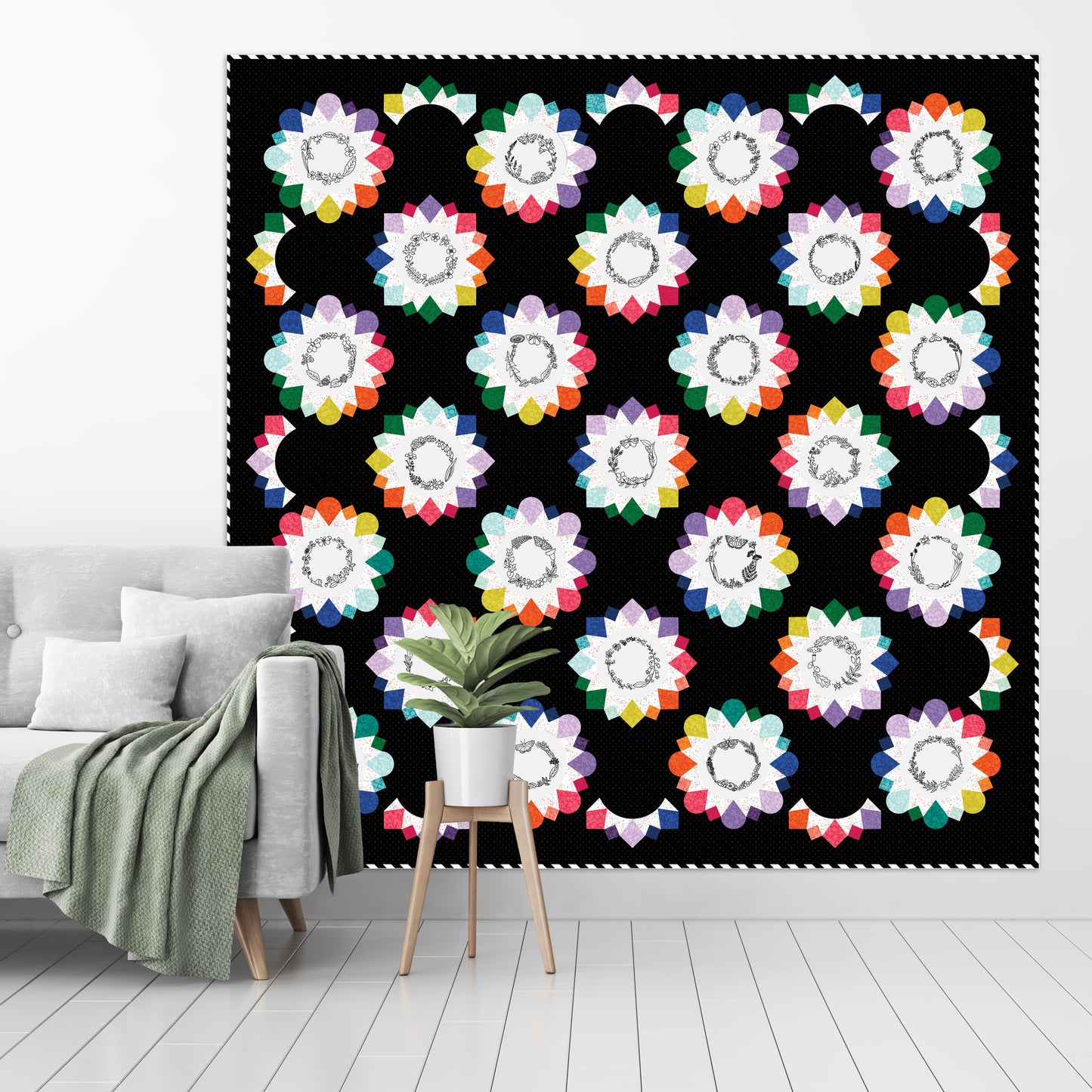 Alice Caroline's Country Diary Quilt Kit (Preorder)