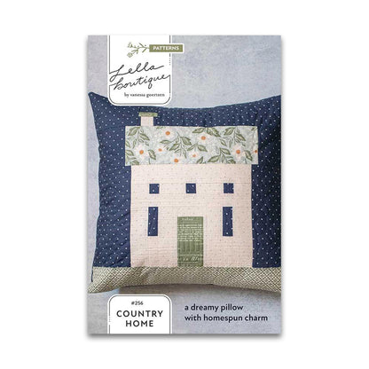 Country Home Pillow Pattern - Lella Boutique - LB 256 - Printed Pattern