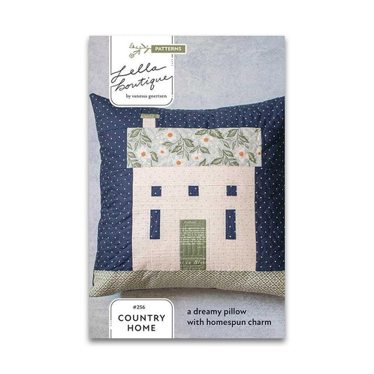 Country Home Pillow Pattern - Lella Boutique - LB 256 - Printed Pattern