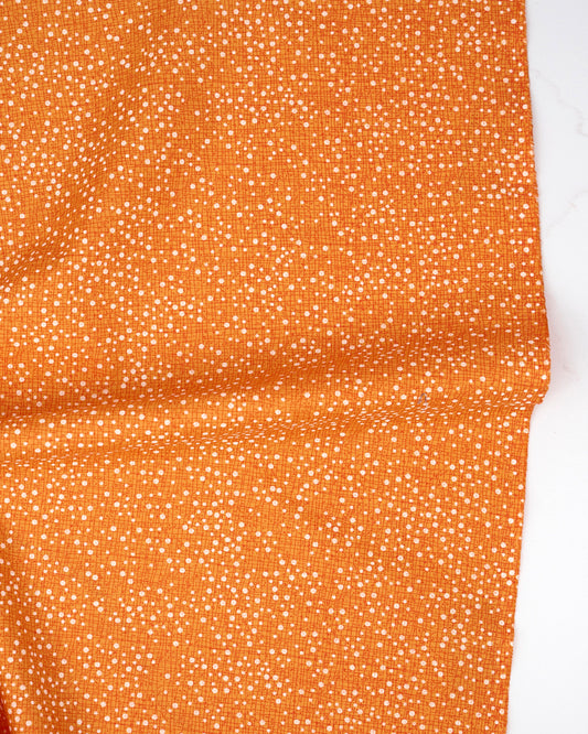 Thatched Citrus quilting fabric, part of the Coven fabric collection by Robin Pickens (SKU: 48715 123)