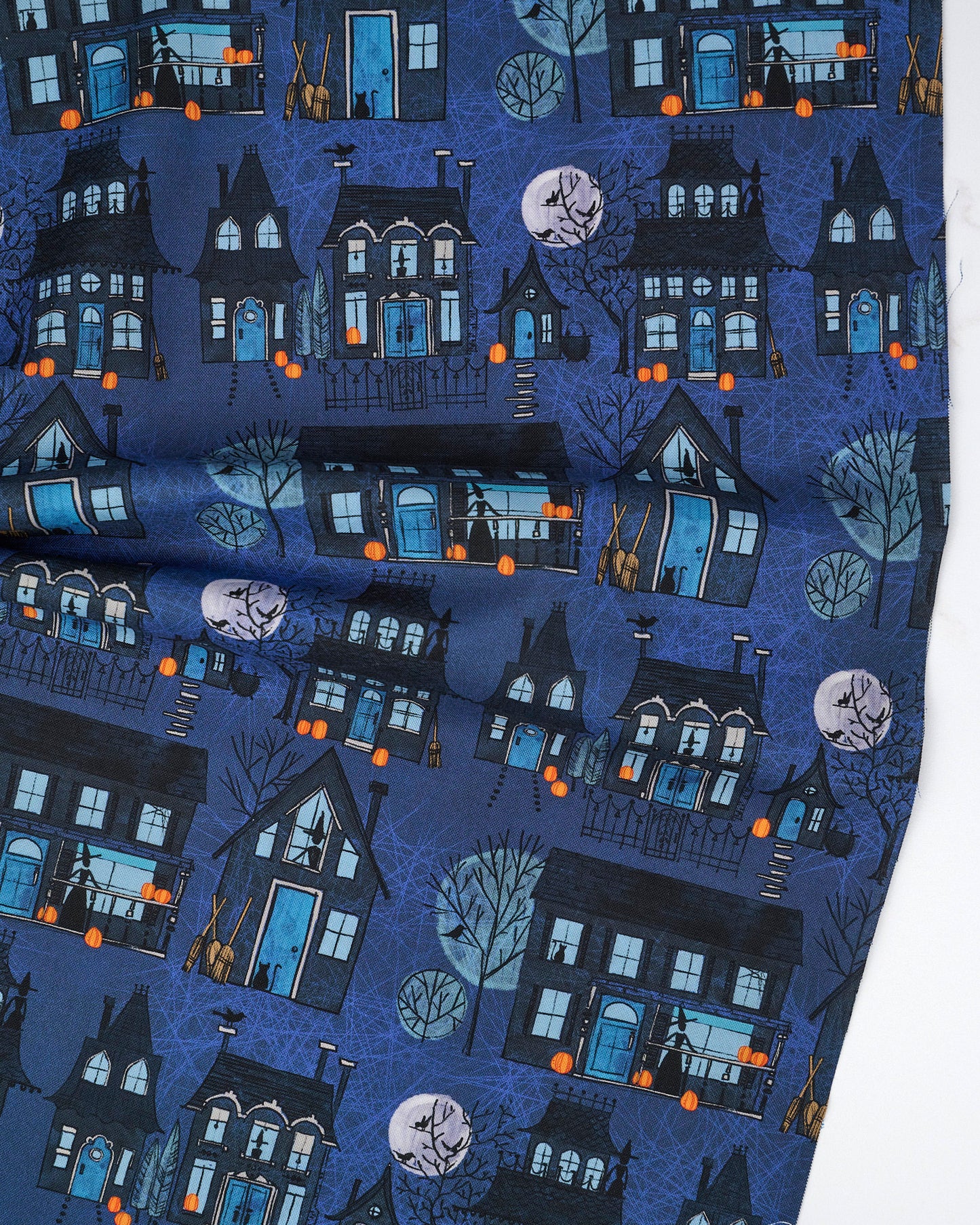 Witch Village Midnight - Coven by Robin Pickens - Half Yard (Preorder)