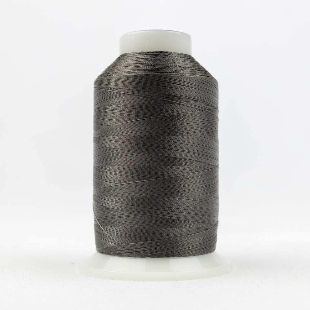 DecoBob Cottonized Polyester Thread - Charcoal - 2000M Spool - DB-168