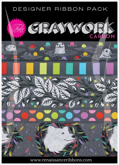 Graywork Designer Ribbon Pack - Carbon