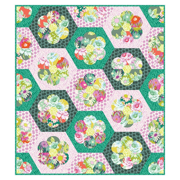 Granddaughter's Daisies - Crinkly Quilts - PTNF147 - Printed Pattern