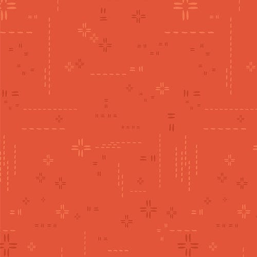Cotton quilting fabric pattern called 'Sunburst'. Part of the 'Decostitch Elements' fabric collection. Designed by Art Gallery Fabrics for fabric company Art Gallery Fabrics. SKU: DSE734. 44-45 inch width.