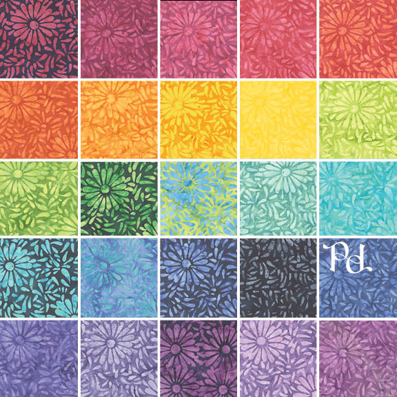 Daisy Petals - 25 pc Fat Quarter Bundle (Preorder)