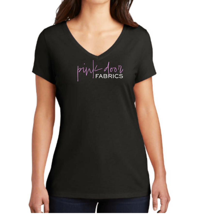 Pink Door Apparel - Women's V-Neck Tee