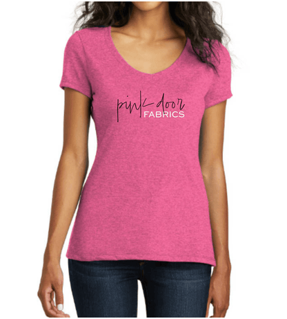 Pink Door Apparel - Women's V-Neck Tee