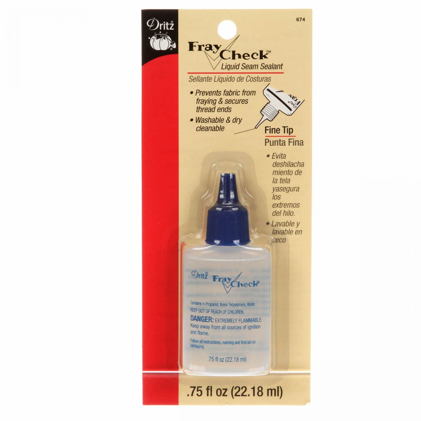 Dritz - Fray Check - .75oz Bottle